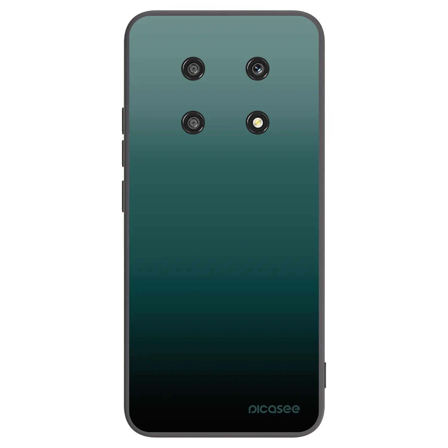 Picasee Μαύρη θήκη σιλικόνης για Honor Magic4 Lite 5G - Verdant Fade
