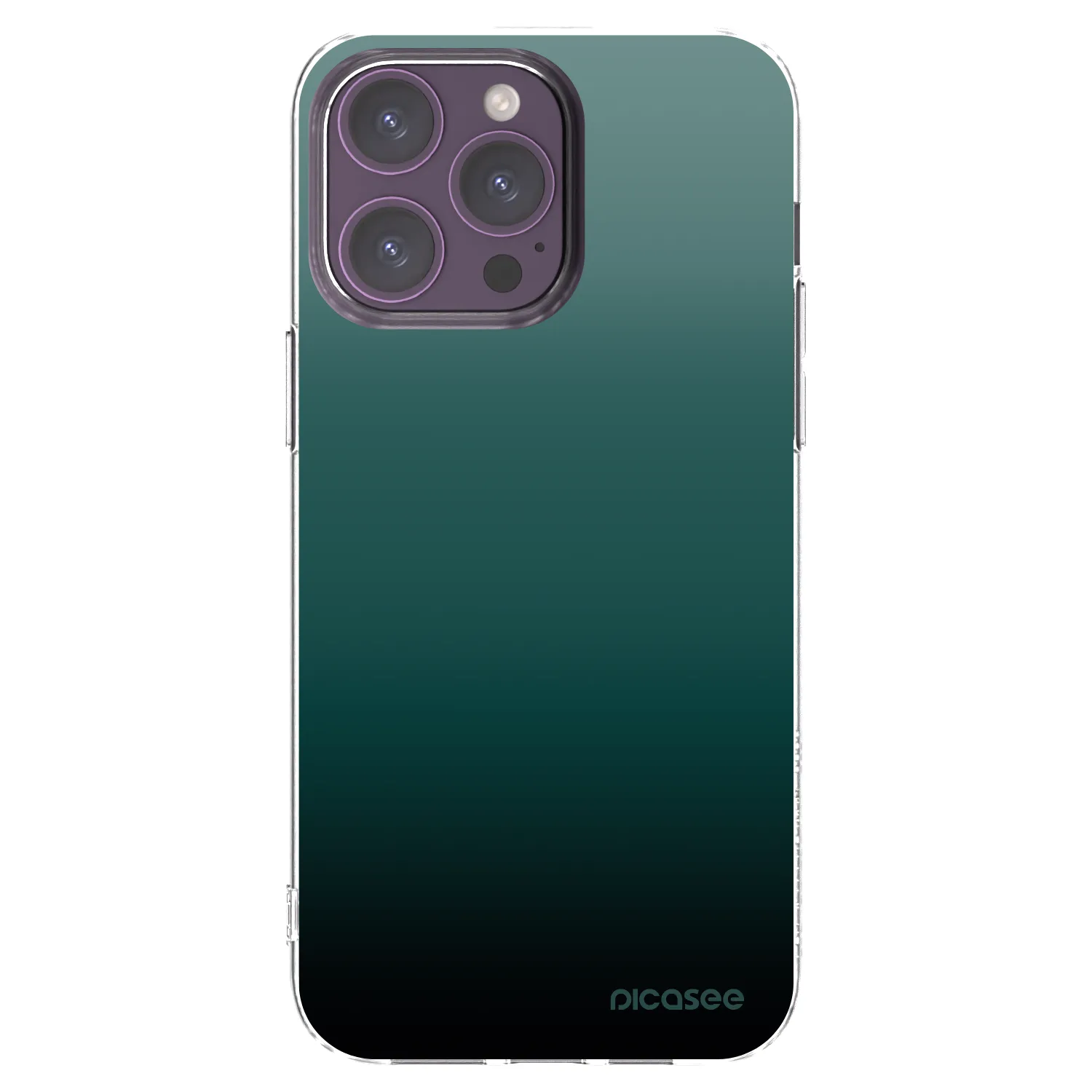 Picasee διαφανής θήκη σιλικόνης Apple iPhone 14 Pro Max - Verdant Fade