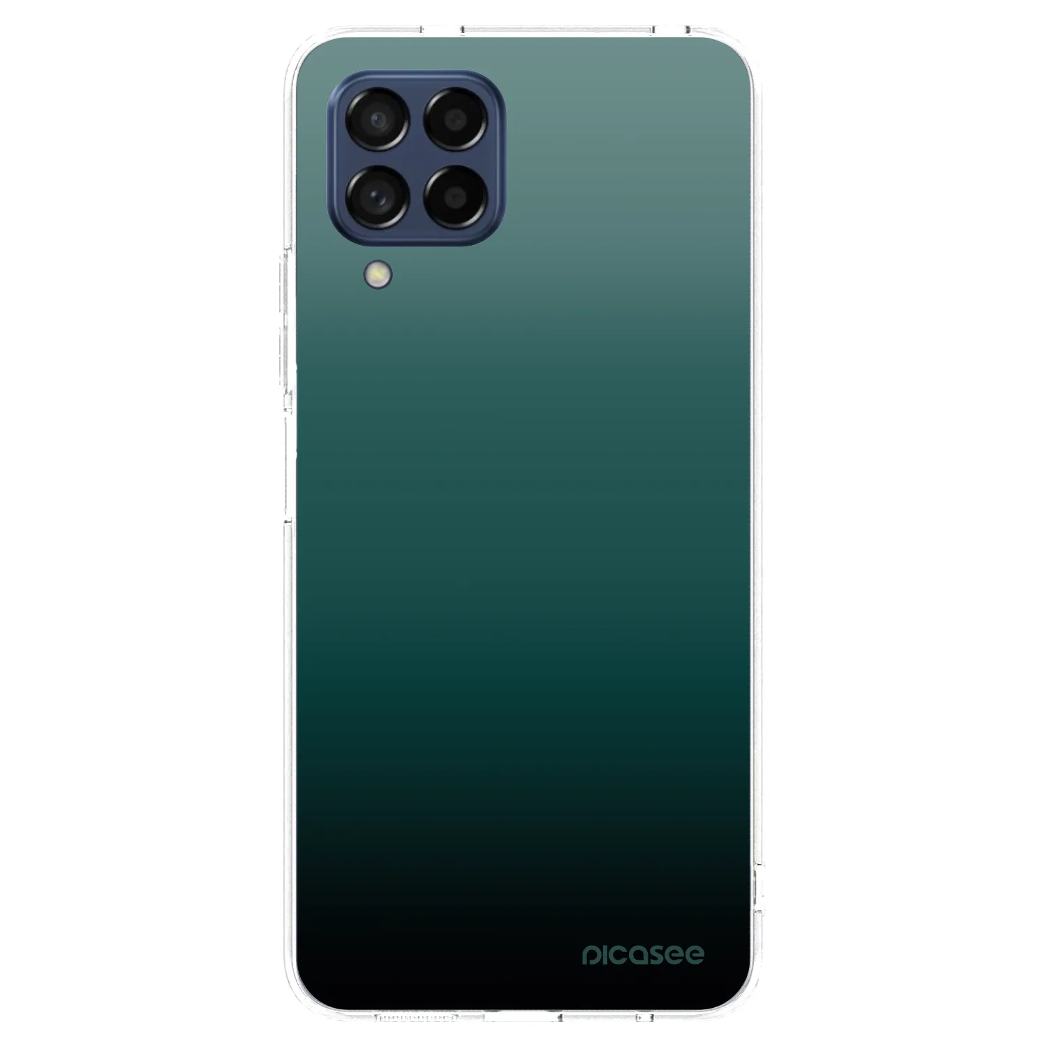 Picasee διαφανής θήκη σιλικόνης Samsung Galaxy M53 5G - Verdant Fade