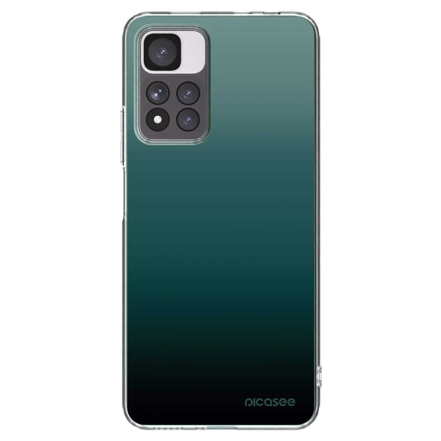 Picasee διαφανής θήκη σιλικόνης Xiaomi Redmi Note 11 Pro+ 5G - Verdant Fade