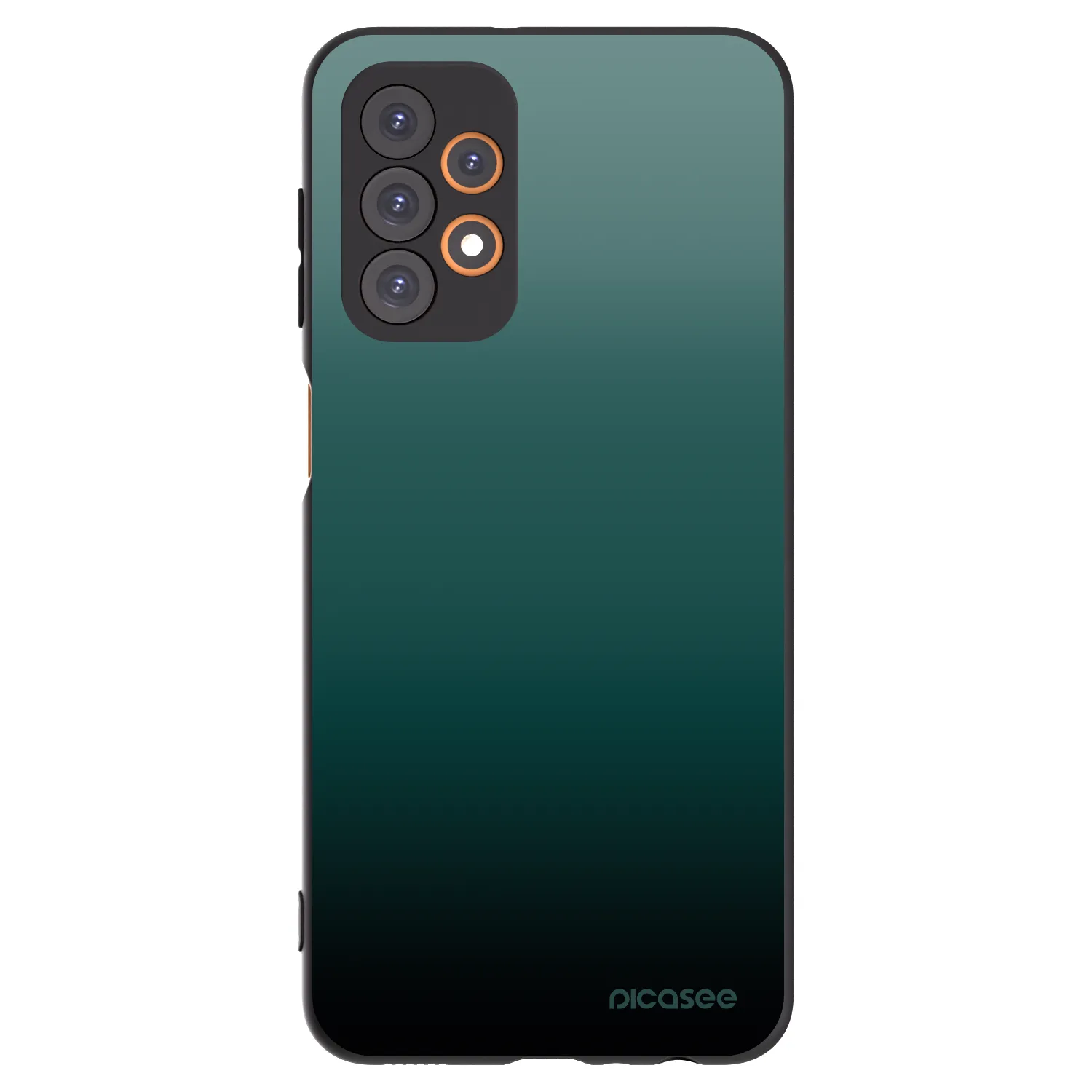 Picasee Μαύρη θήκη σιλικόνης για Samsung Galaxy A23 A235F 4G - Verdant Fade