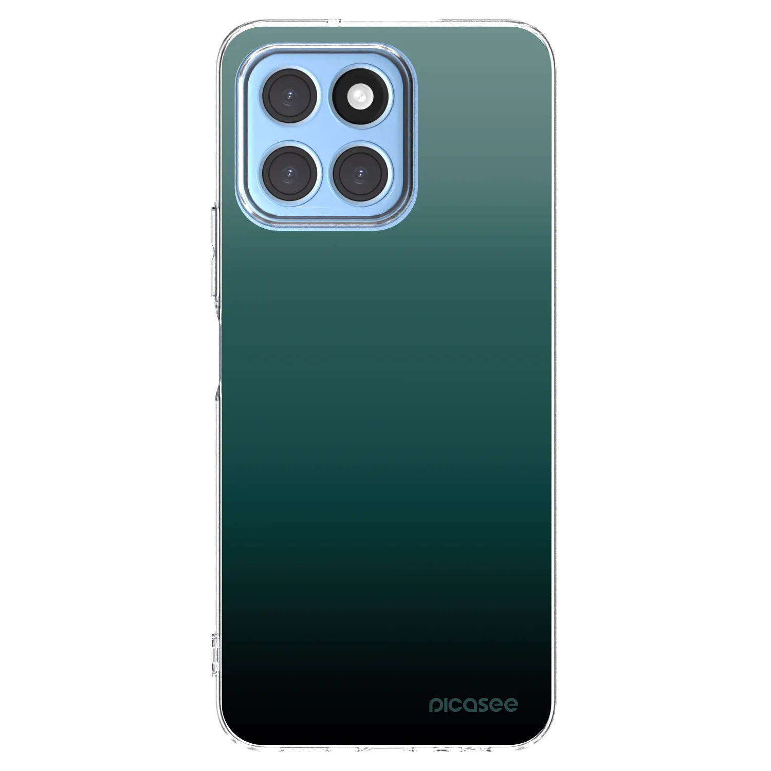 Picasee διαφανής θήκη σιλικόνης Honor X8 5G - Verdant Fade