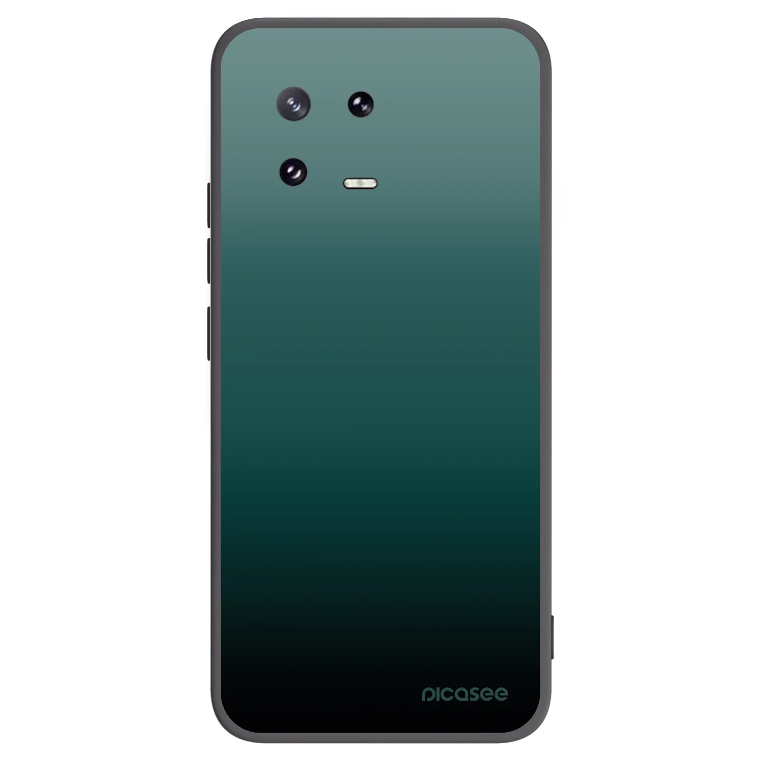 Picasee Μαύρη θήκη σιλικόνης για Xiaomi 13 Pro - Verdant Fade