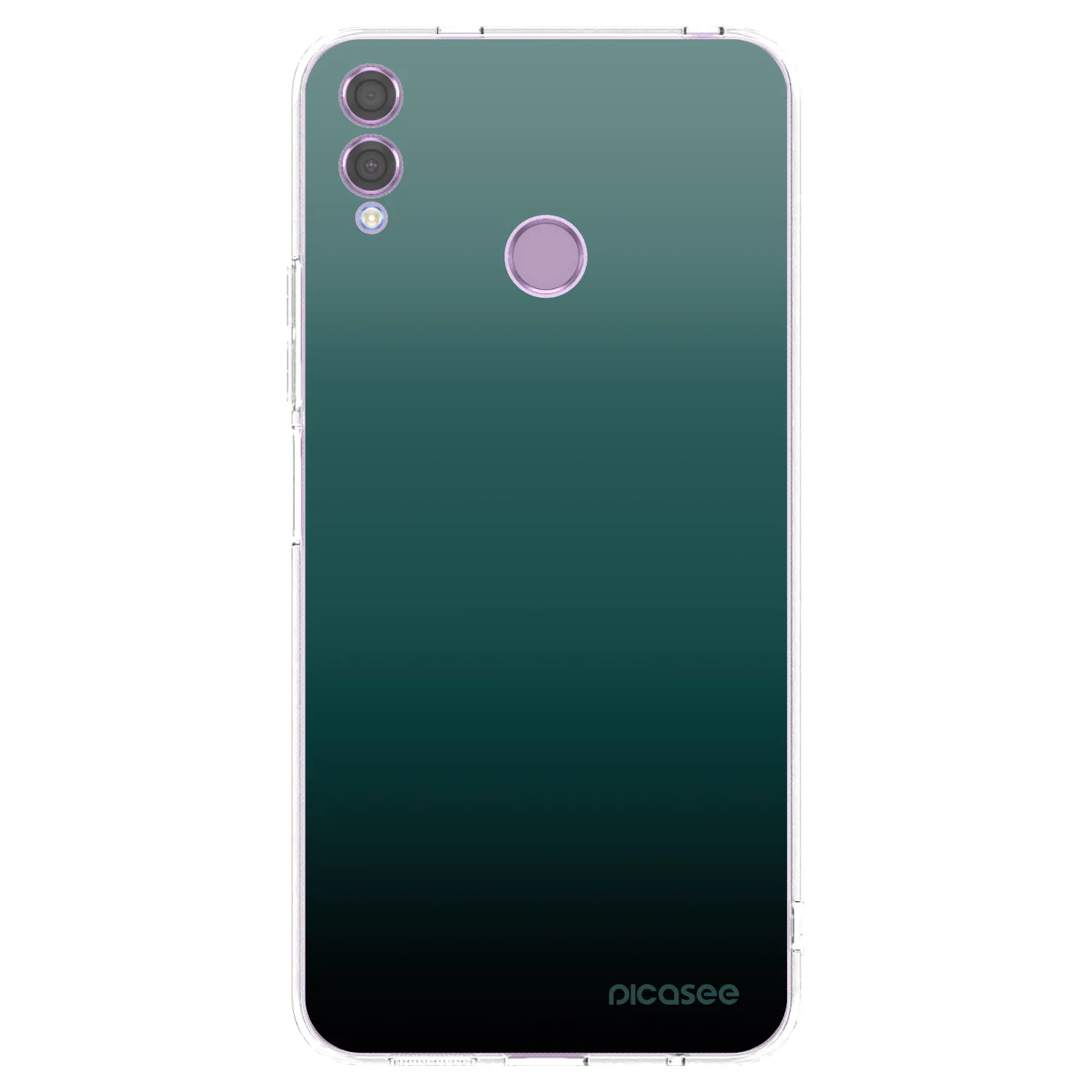 Picasee διαφανής θήκη σιλικόνης Honor 8X - Verdant Fade