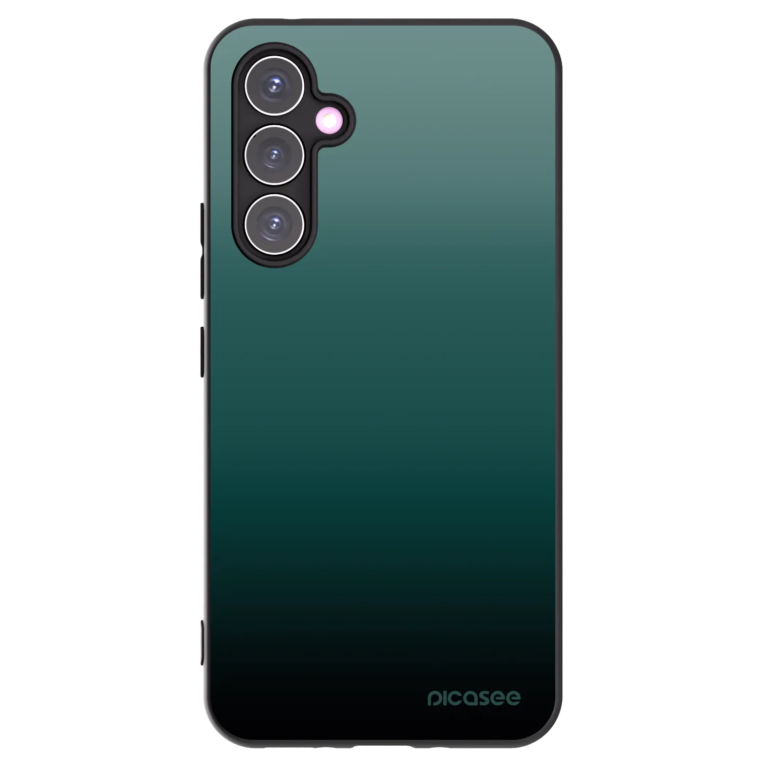 Picasee Μαύρη θήκη σιλικόνης για Samsung Galaxy A54 5G A546B - Verdant Fade