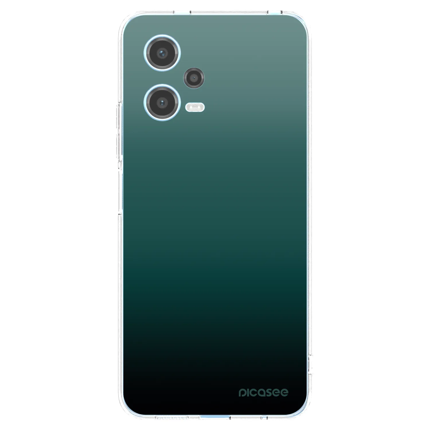 Picasee διαφανής θήκη σιλικόνης Xiaomi Redmi Note 12 5G - Verdant Fade