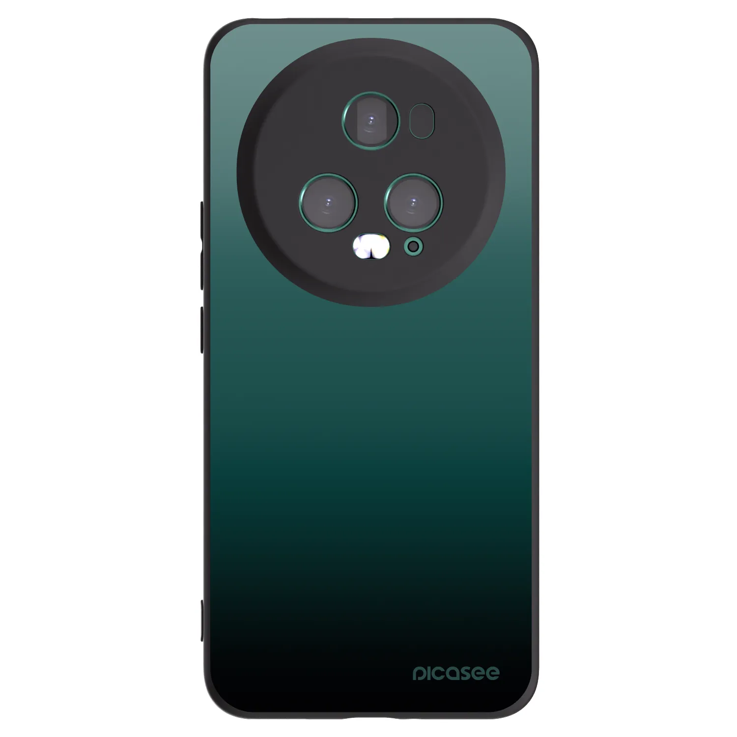 Picasee Μαύρη θήκη σιλικόνης για Honor Magic5 Pro - Verdant Fade