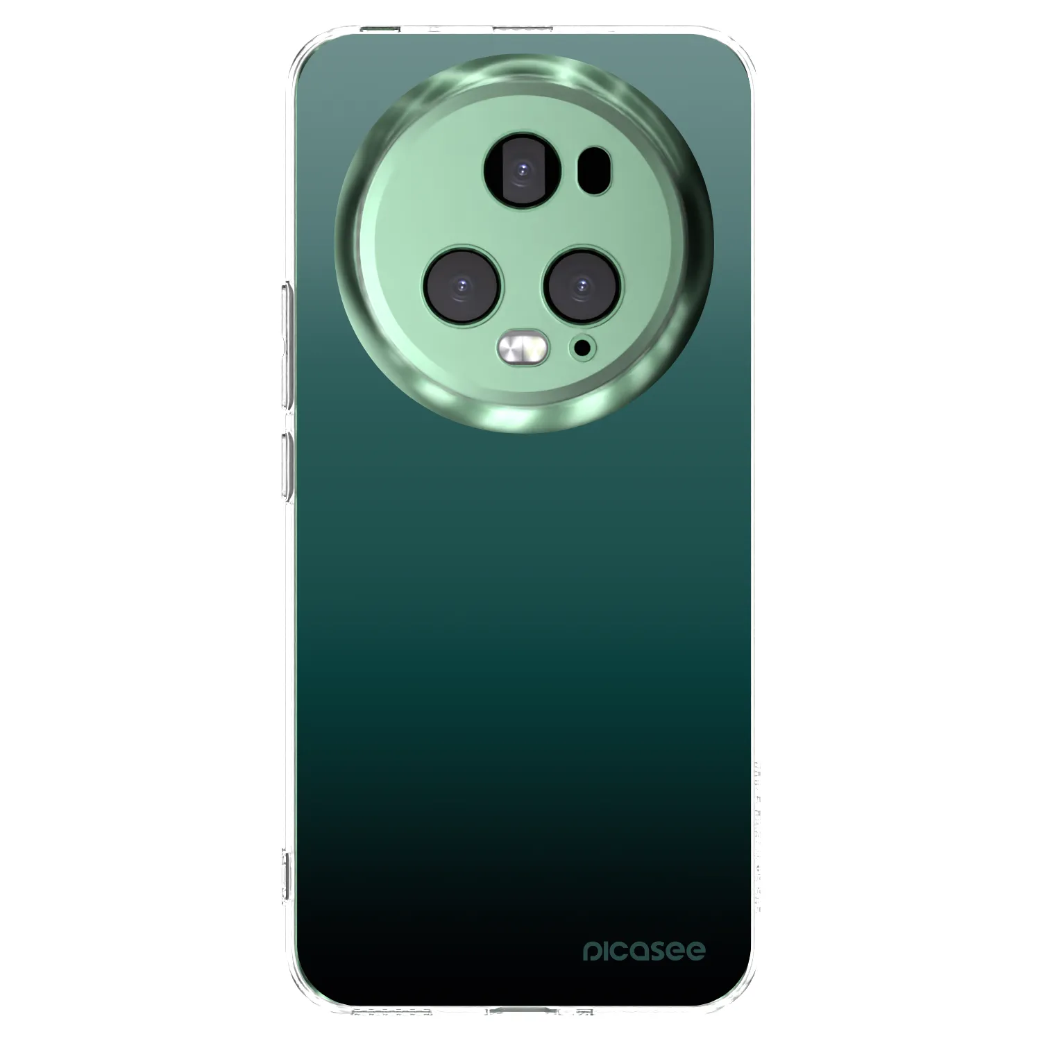 Picasee διαφανής θήκη σιλικόνης Honor Magic5 Pro - Verdant Fade
