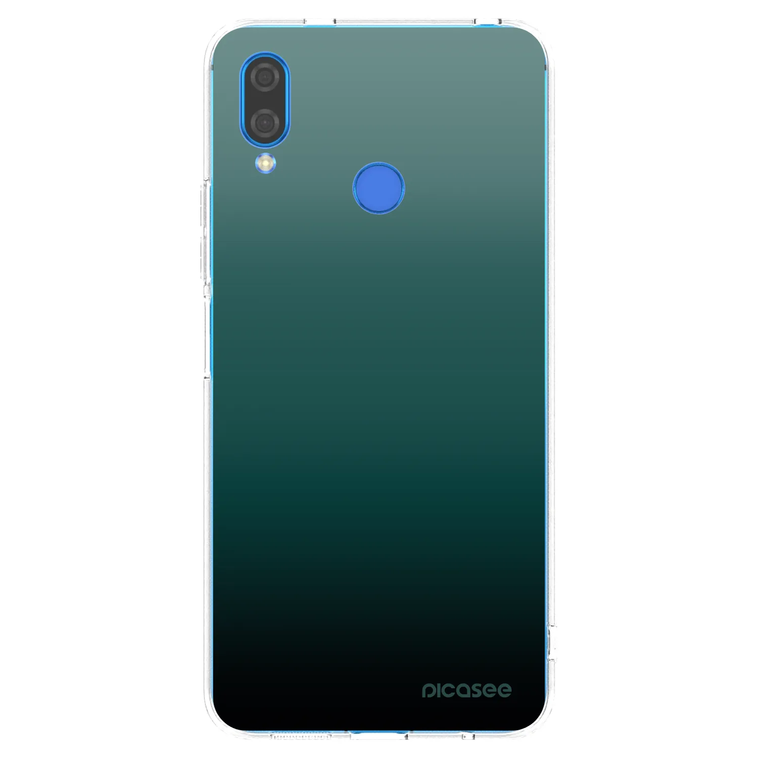 Picasee διαφανής θήκη σιλικόνης Huawei Nova 3 - Verdant Fade