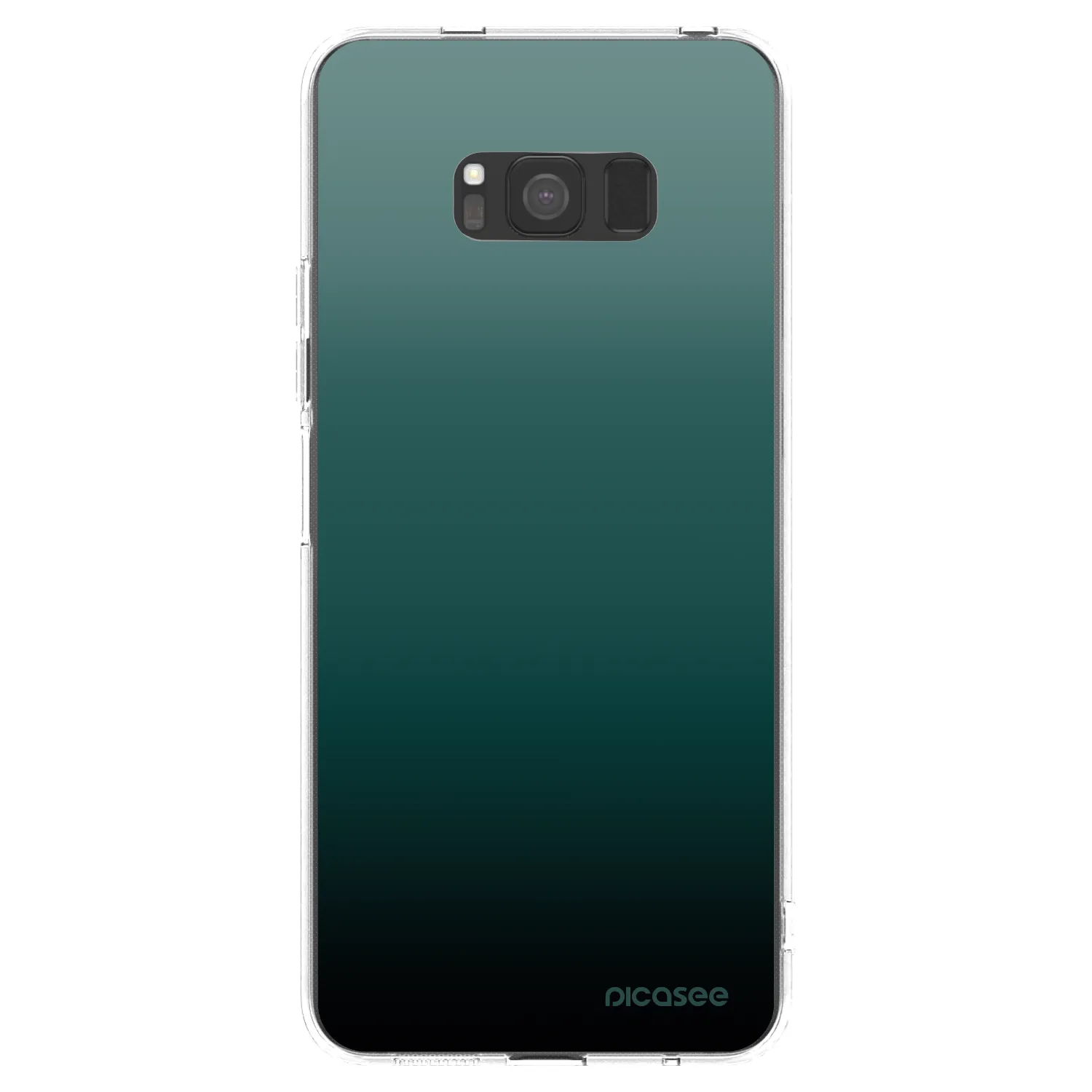 Picasee διαφανής θήκη σιλικόνης Samsung Galaxy S8 G950F - Verdant Fade