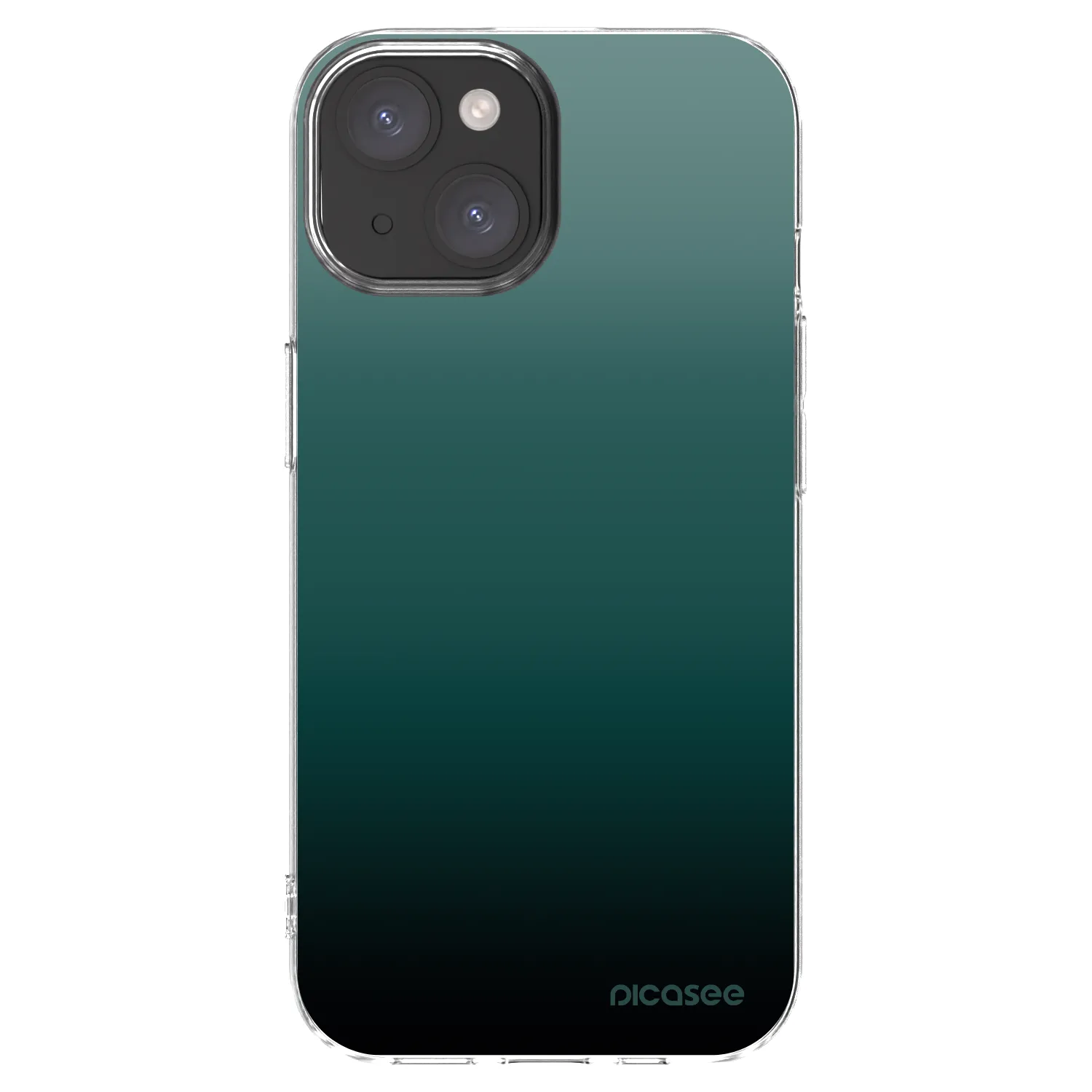 Picasee διαφανής θήκη σιλικόνης Apple iPhone 15 - Verdant Fade