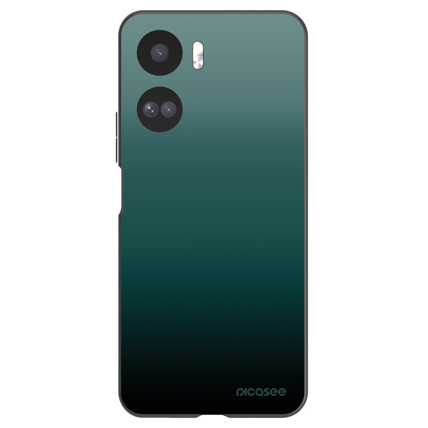 Picasee Μαύρη θήκη σιλικόνης για Honor 90 Lite 5G - Verdant Fade