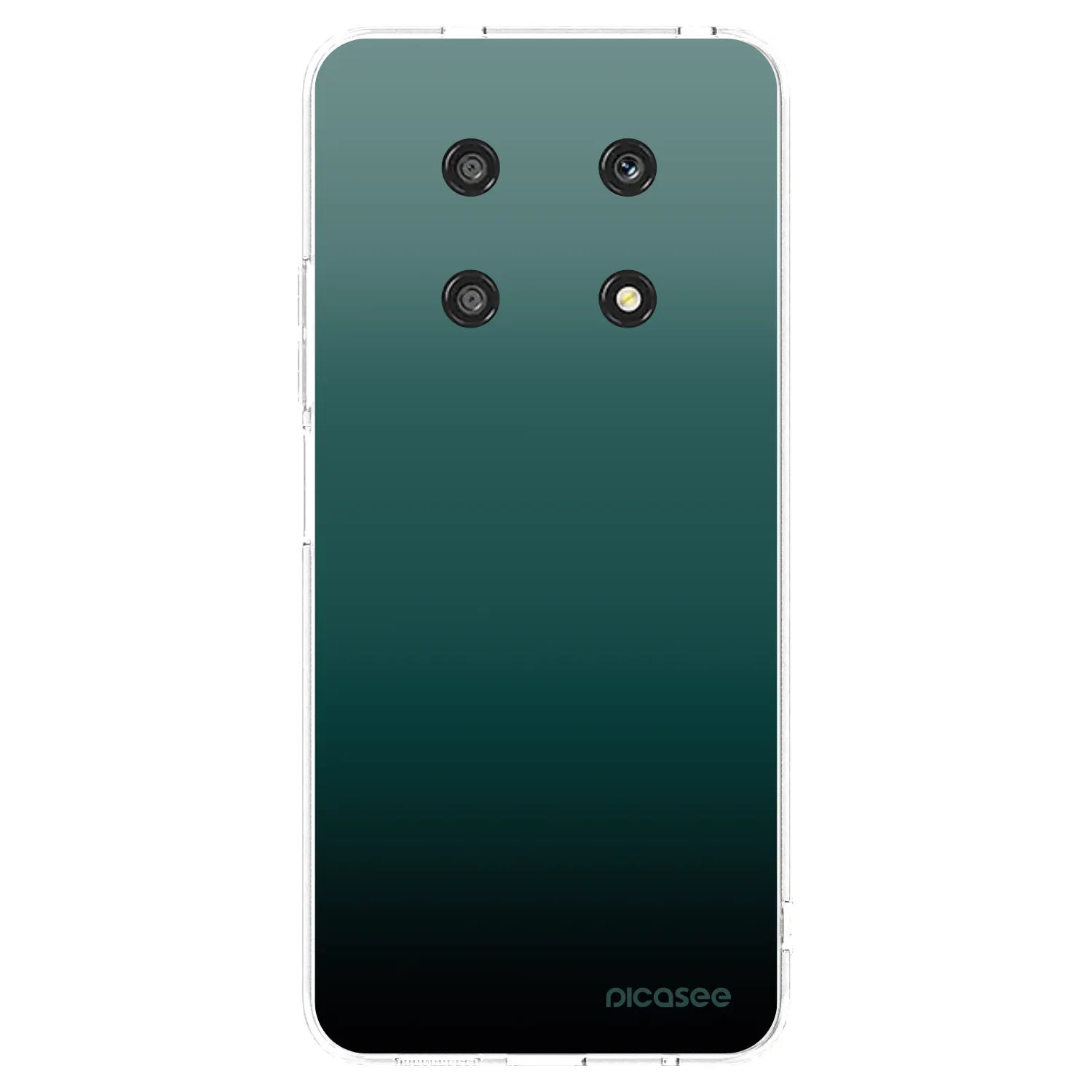 Picasee διαφανής θήκη σιλικόνης Honor Magic4 Lite 5G - Verdant Fade