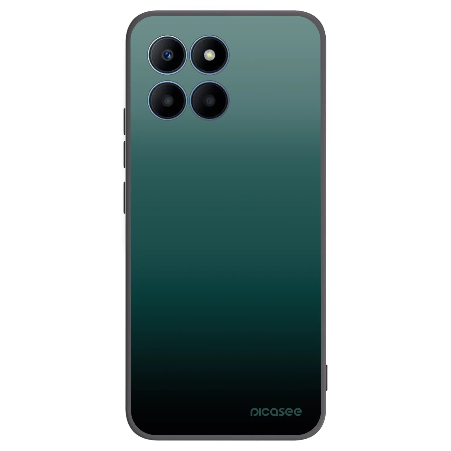 Picasee Μαύρη θήκη σιλικόνης για Honor 70 Lite - Verdant Fade