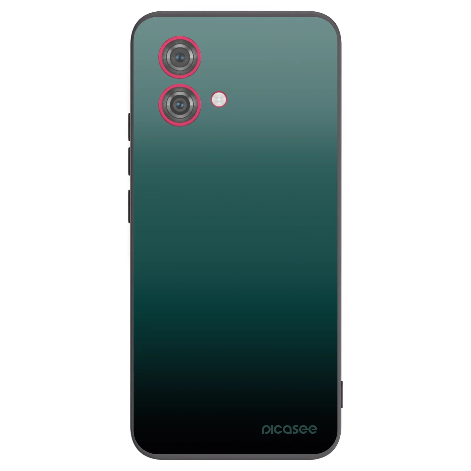 Picasee Μαύρη θήκη σιλικόνης για Motorola Moto G84 5G - Verdant Fade