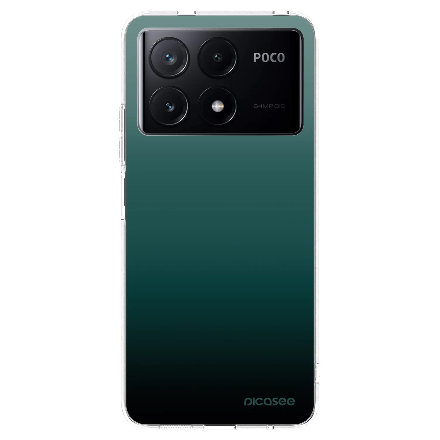 Picasee διαφανής θήκη σιλικόνης Xiaomi Poco X6 Pro - Verdant Fade