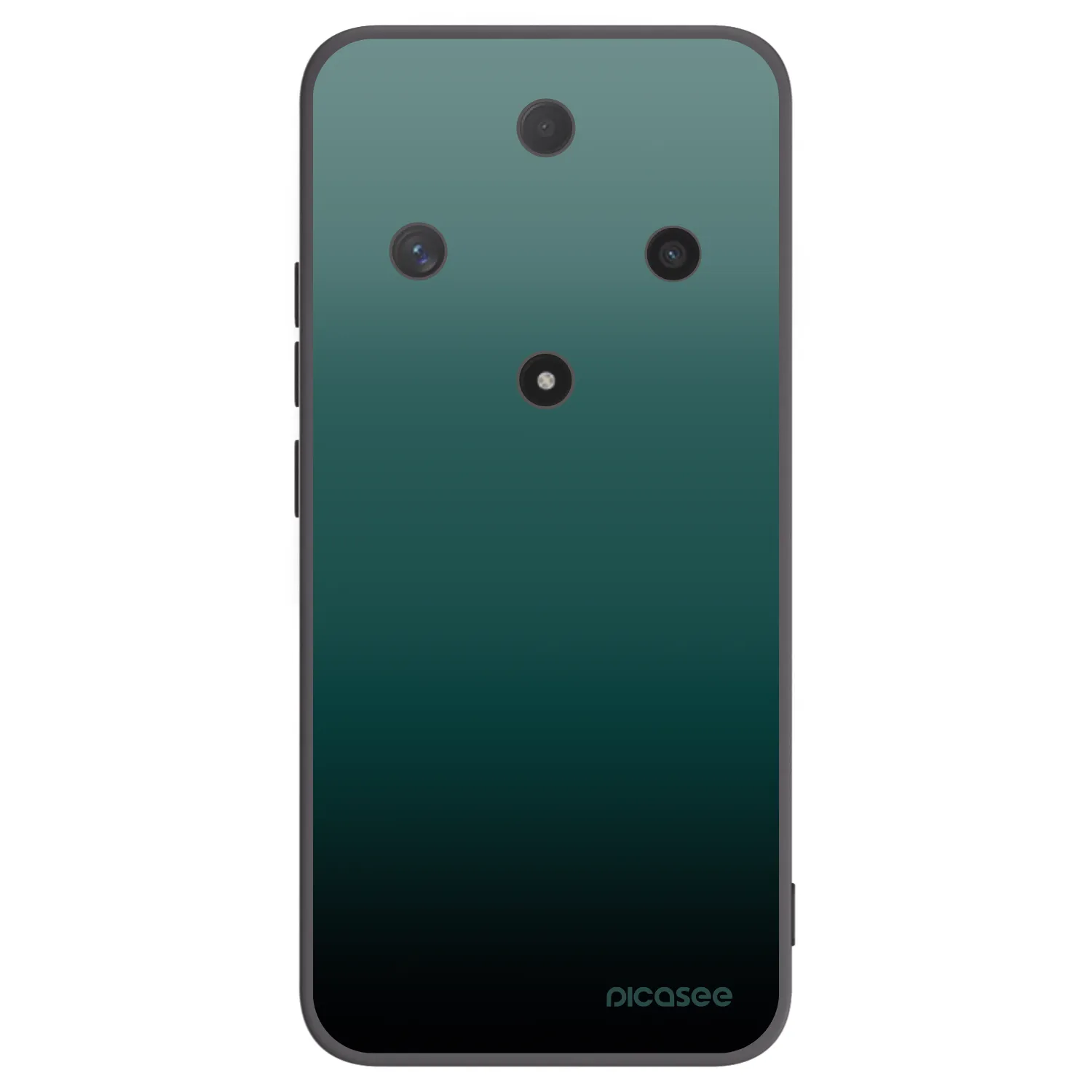 Picasee Μαύρη θήκη σιλικόνης για Honor Magic6 Lite 5G - Verdant Fade