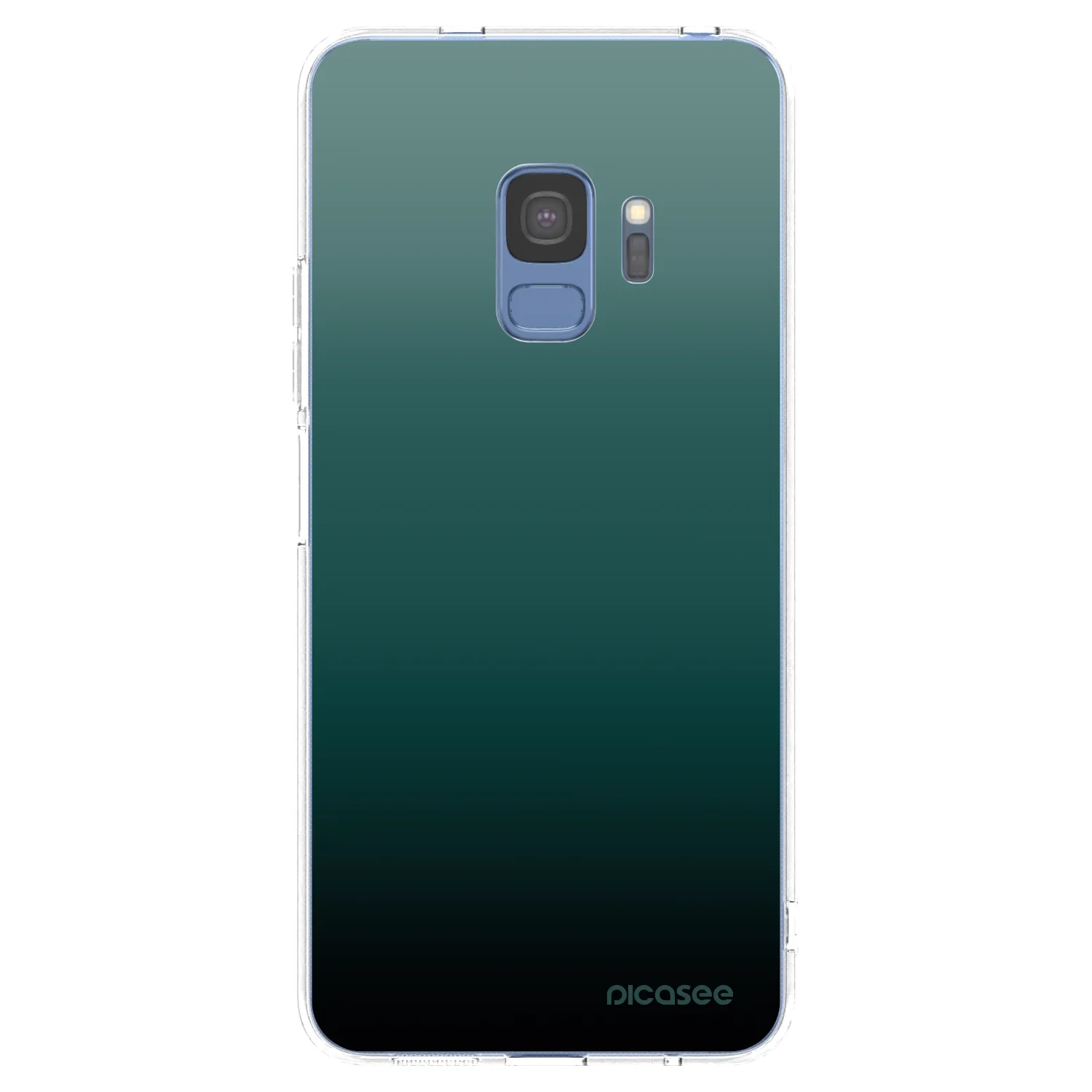 Picasee διαφανής θήκη σιλικόνης Samsung Galaxy S9 G960F - Verdant Fade