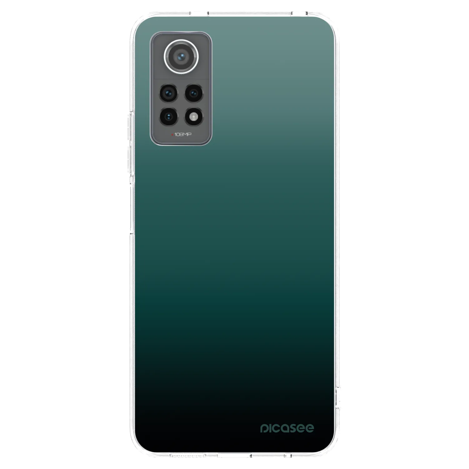 Picasee διαφανής θήκη σιλικόνης Xiaomi Redmi Note 12 Pro 4G - Verdant Fade