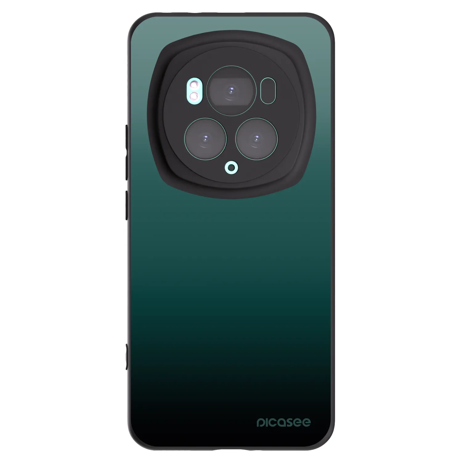 Picasee Μαύρη θήκη σιλικόνης για Honor Magic6 Pro - Verdant Fade