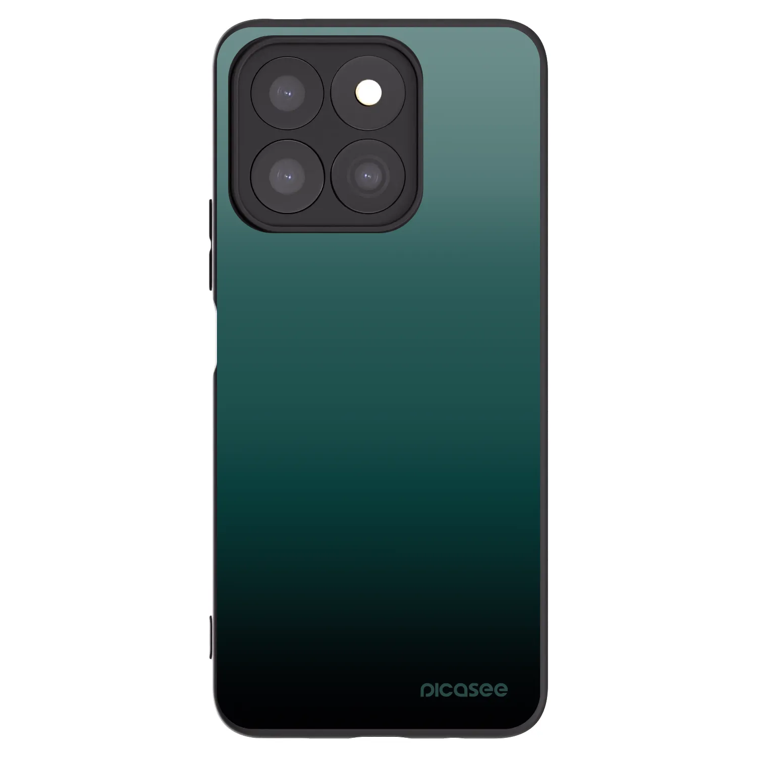 Picasee Μαύρη θήκη σιλικόνης για Honor X8b - Verdant Fade