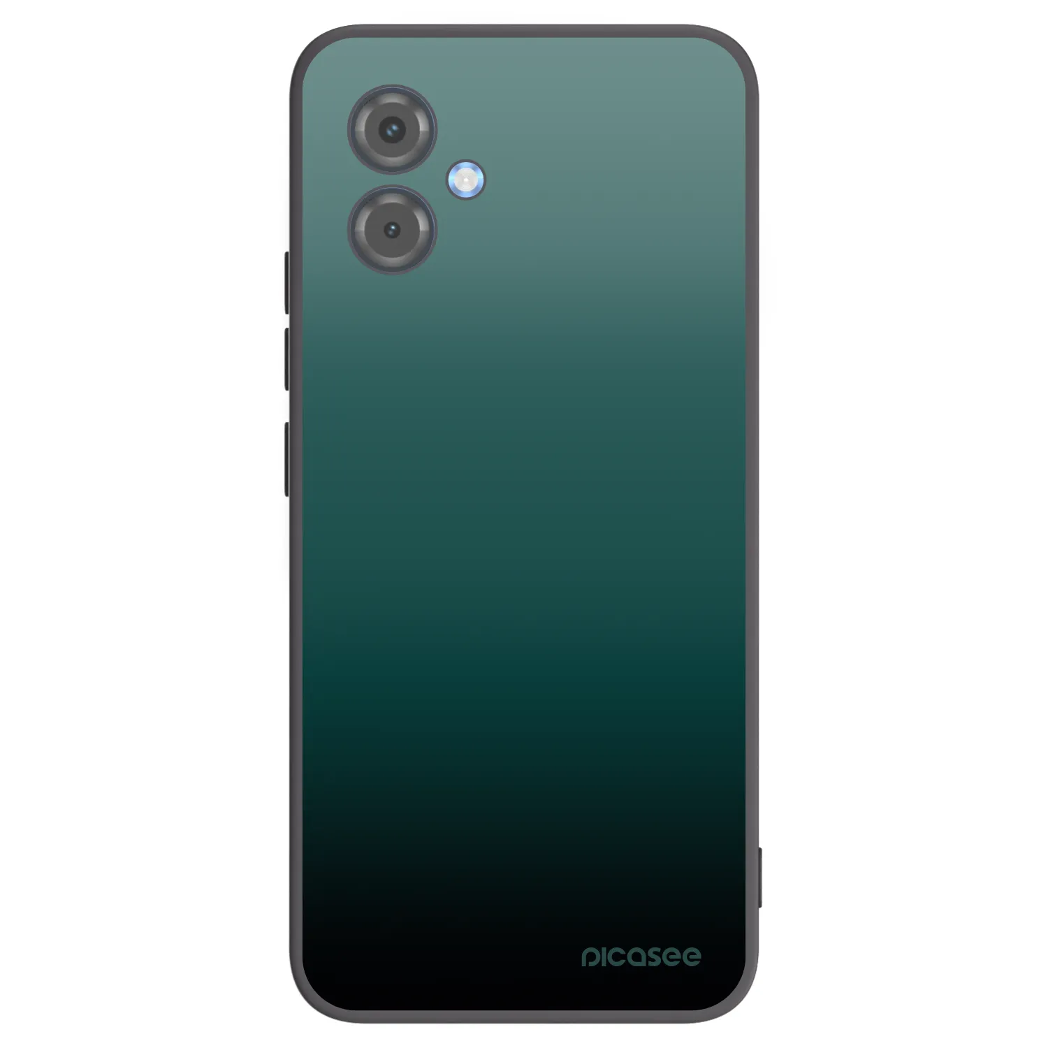 Picasee Μαύρη θήκη σιλικόνης για Motorola Moto G14 - Verdant Fade