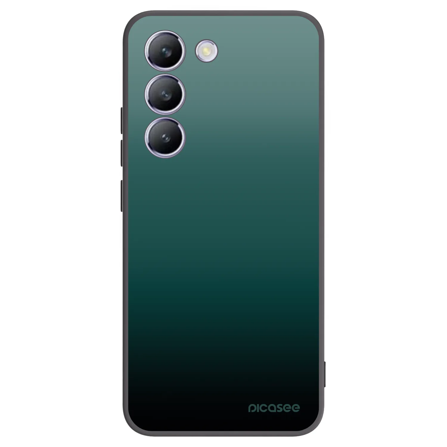 Picasee Μαύρη θήκη σιλικόνης για Vivo V40 SE 5G - Verdant Fade