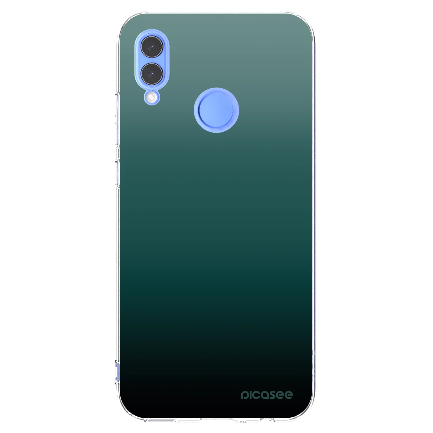 Picasee διαφανής θήκη σιλικόνης Huawei P Smart 2019 - Verdant Fade