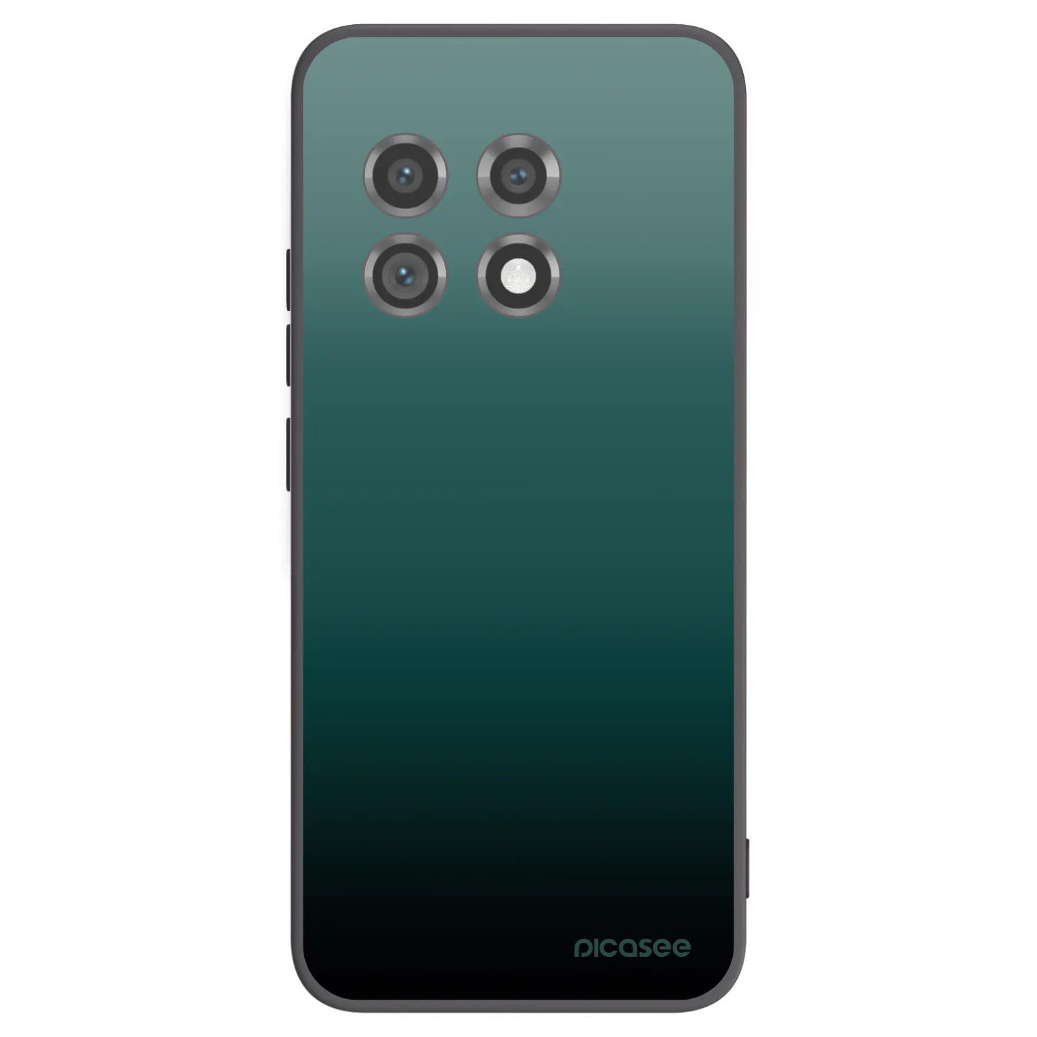Picasee Μαύρη θήκη σιλικόνης για OnePlus 11 5G - Verdant Fade