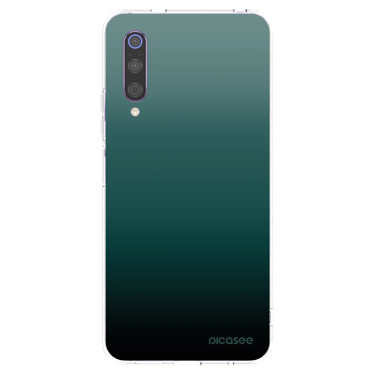 Picasee διαφανής θήκη σιλικόνης Xiaomi Mi 9 - Verdant Fade