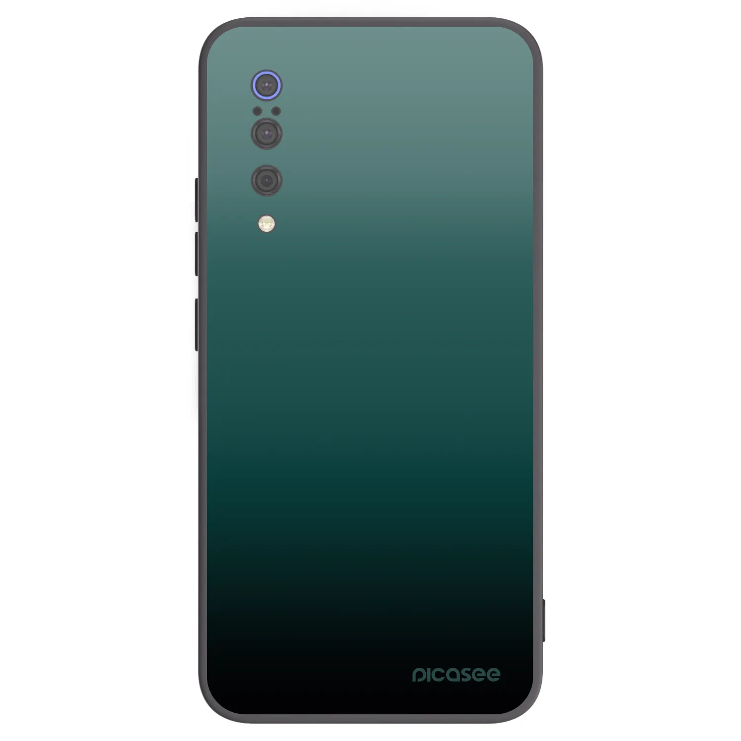 Picasee Μαύρη θήκη σιλικόνης για Xiaomi Mi 9 - Verdant Fade