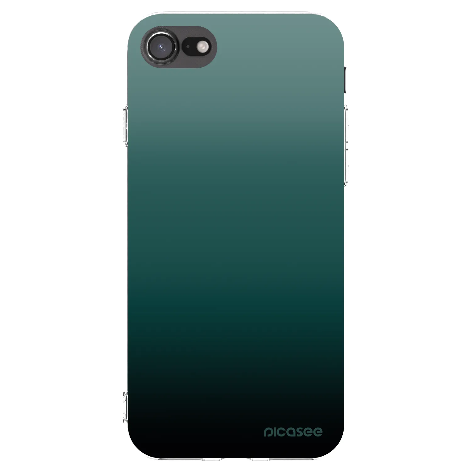 Picasee διαφανής θήκη σιλικόνης Apple iPhone 7 - Verdant Fade