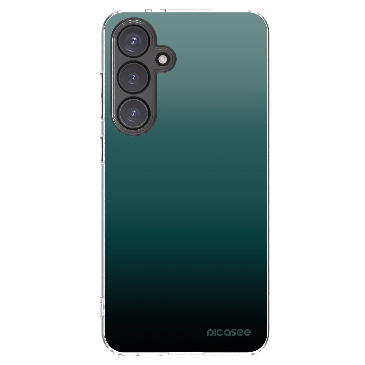 Picasee διαφανής θήκη σιλικόνης Samsung Galaxy S24 FE S721B - Verdant Fade