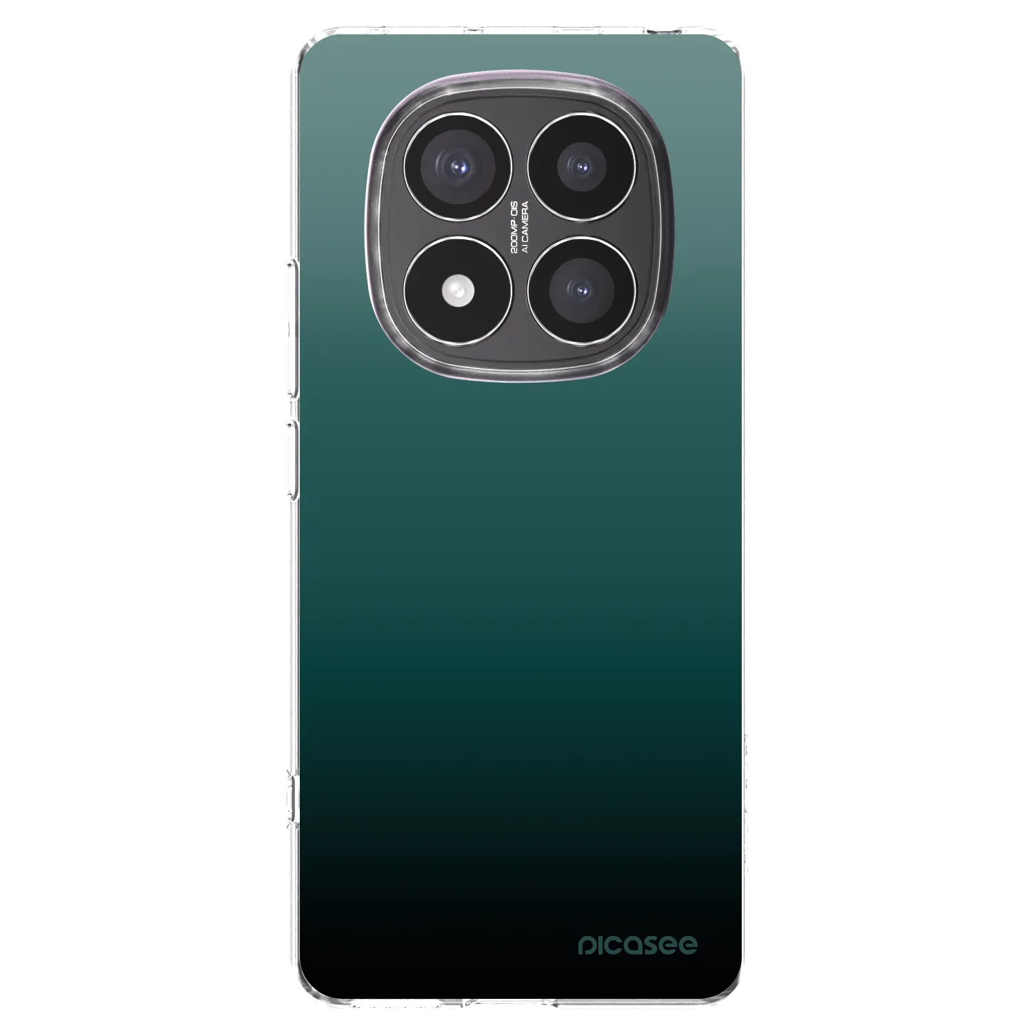 Picasee διαφανής θήκη σιλικόνης Xiaomi Redmi Note 14 Pro+ 5G - Verdant Fade
