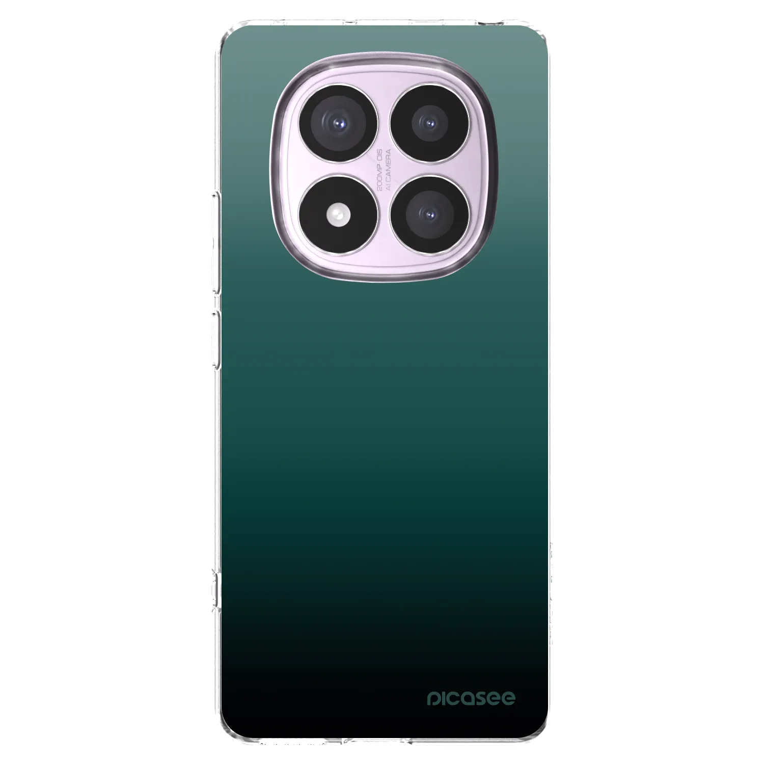 Picasee διαφανής θήκη σιλικόνης Xiaomi Redmi Note 14 Pro 5G - Verdant Fade