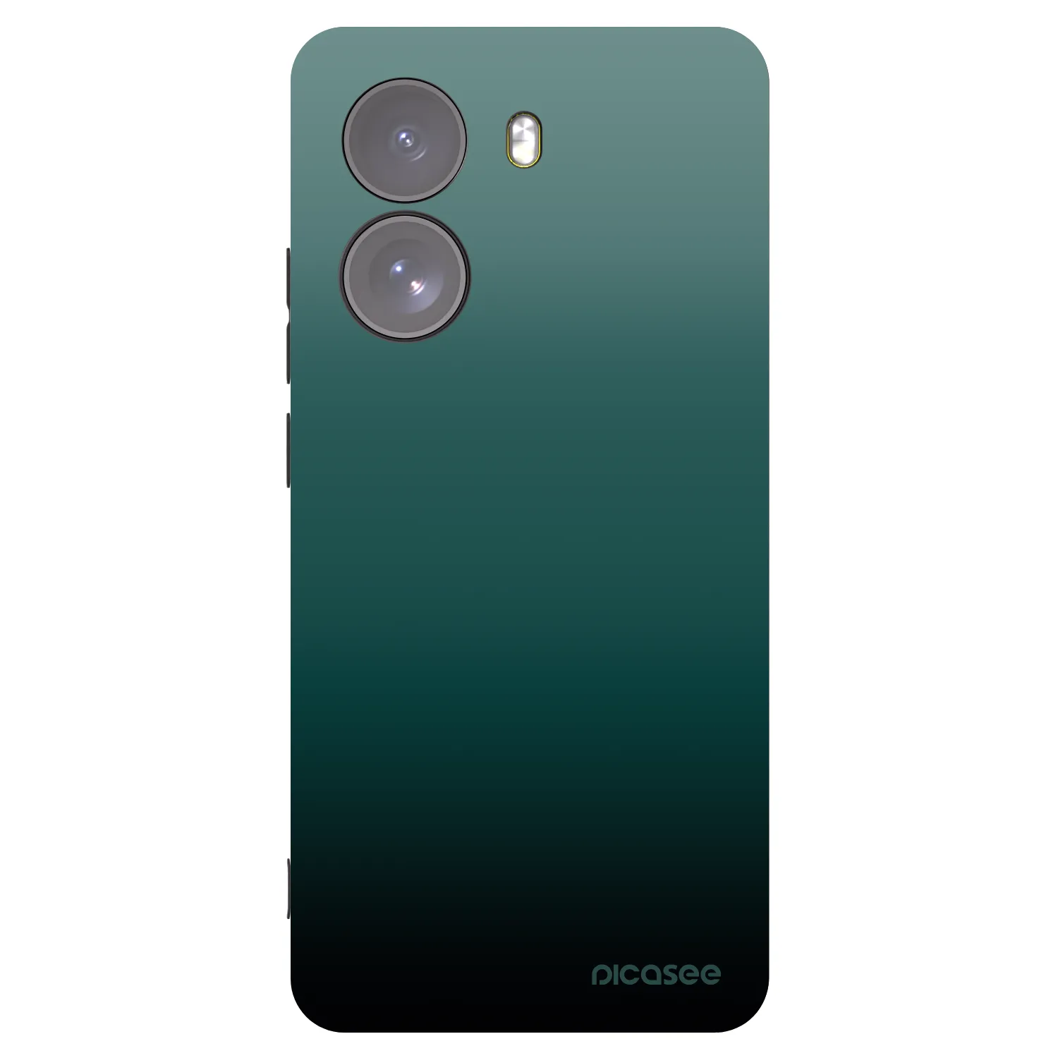 Picasee Μαύρη θήκη σιλικόνης για Xiaomi Poco X7 - Verdant Fade