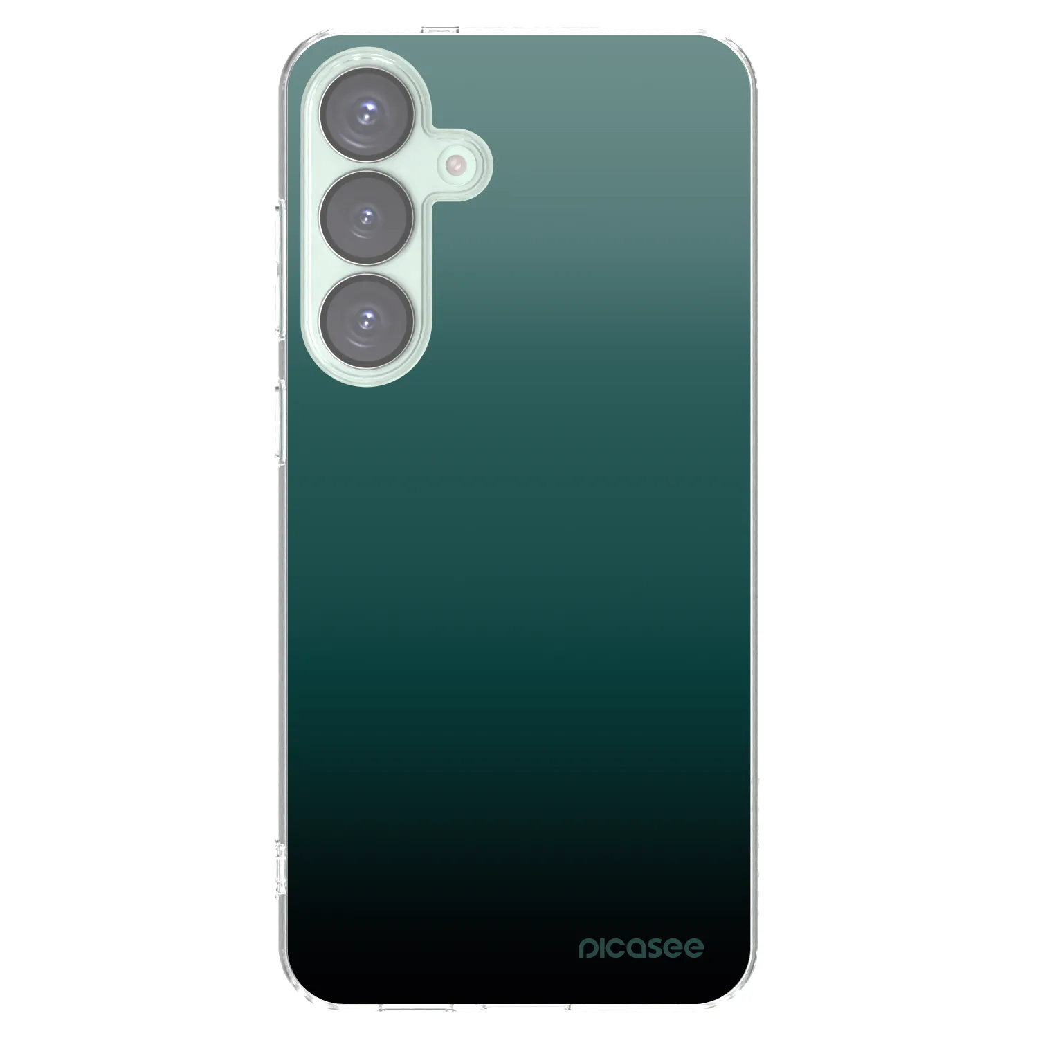 Picasee διαφανής θήκη σιλικόνης Samsung Galaxy S25+ 5G - Verdant Fade