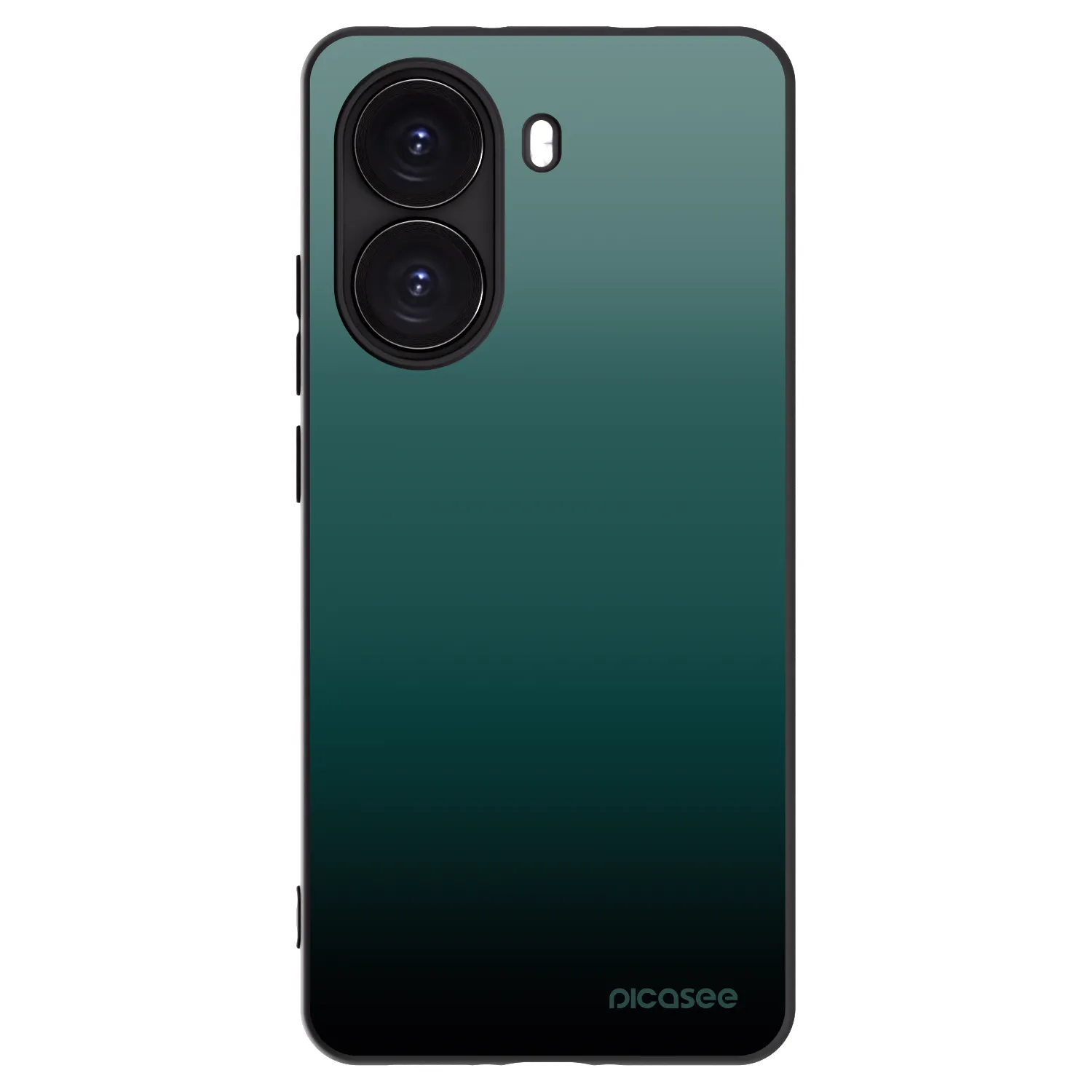 Picasee Μαύρη θήκη σιλικόνης για Xiaomi Poco X7 Pro 5G - Verdant Fade