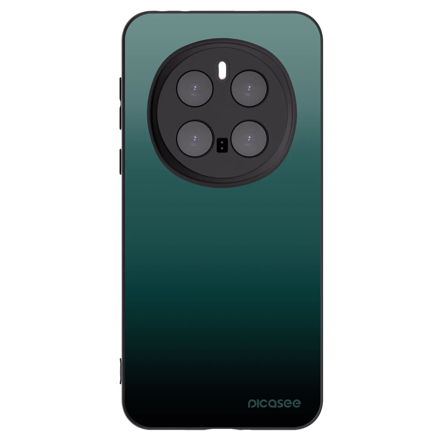 Picasee Μαύρη θήκη σιλικόνης για Honor Magic7 Pro 5G - Verdant Fade