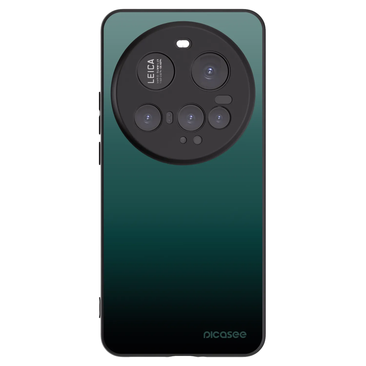 Picasee Μαύρη θήκη σιλικόνης για Xiaomi 15 Ultra - Verdant Fade