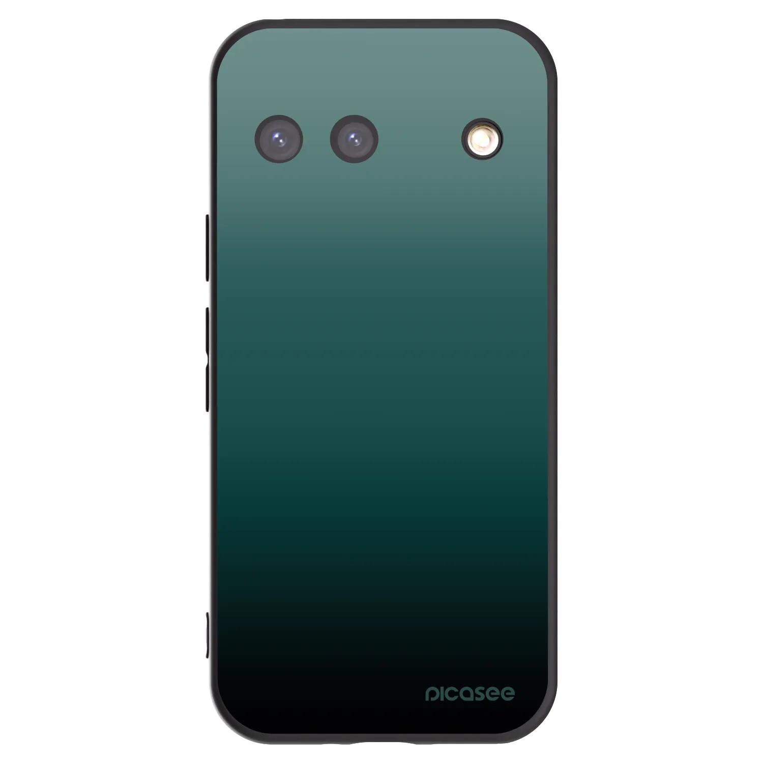 Picasee Μαύρη θήκη σιλικόνης για Google Pixel 9 - Verdant Fade
