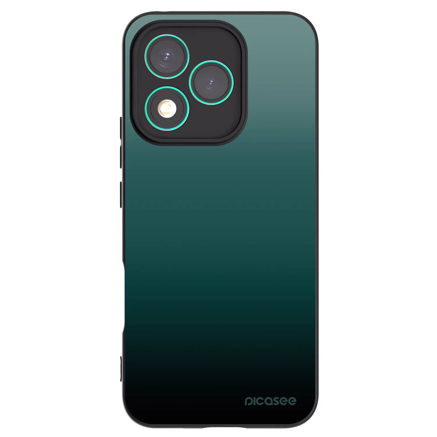 Picasee Μαύρη θήκη σιλικόνης για Honor 400 Lite 5G - Verdant Fade