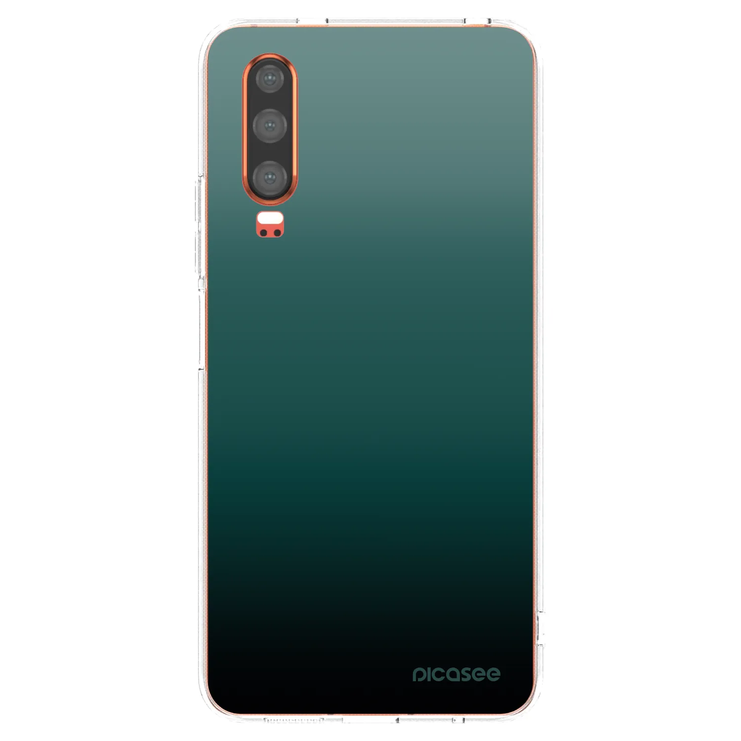 Picasee διαφανής θήκη σιλικόνης Huawei P30 - Verdant Fade