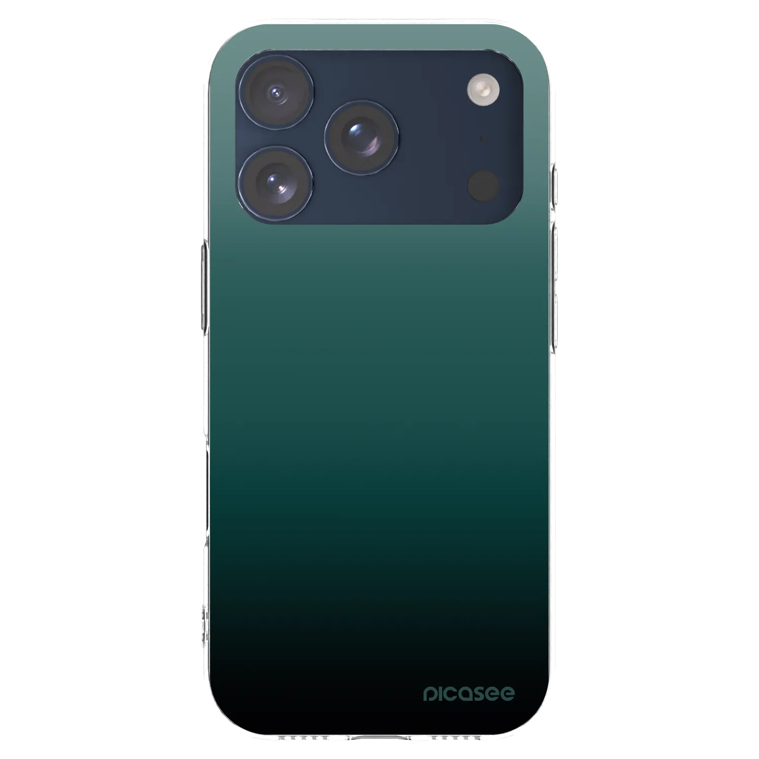 Picasee διαφανής θήκη σιλικόνης Apple iPhone 17 Pro - Verdant Fade