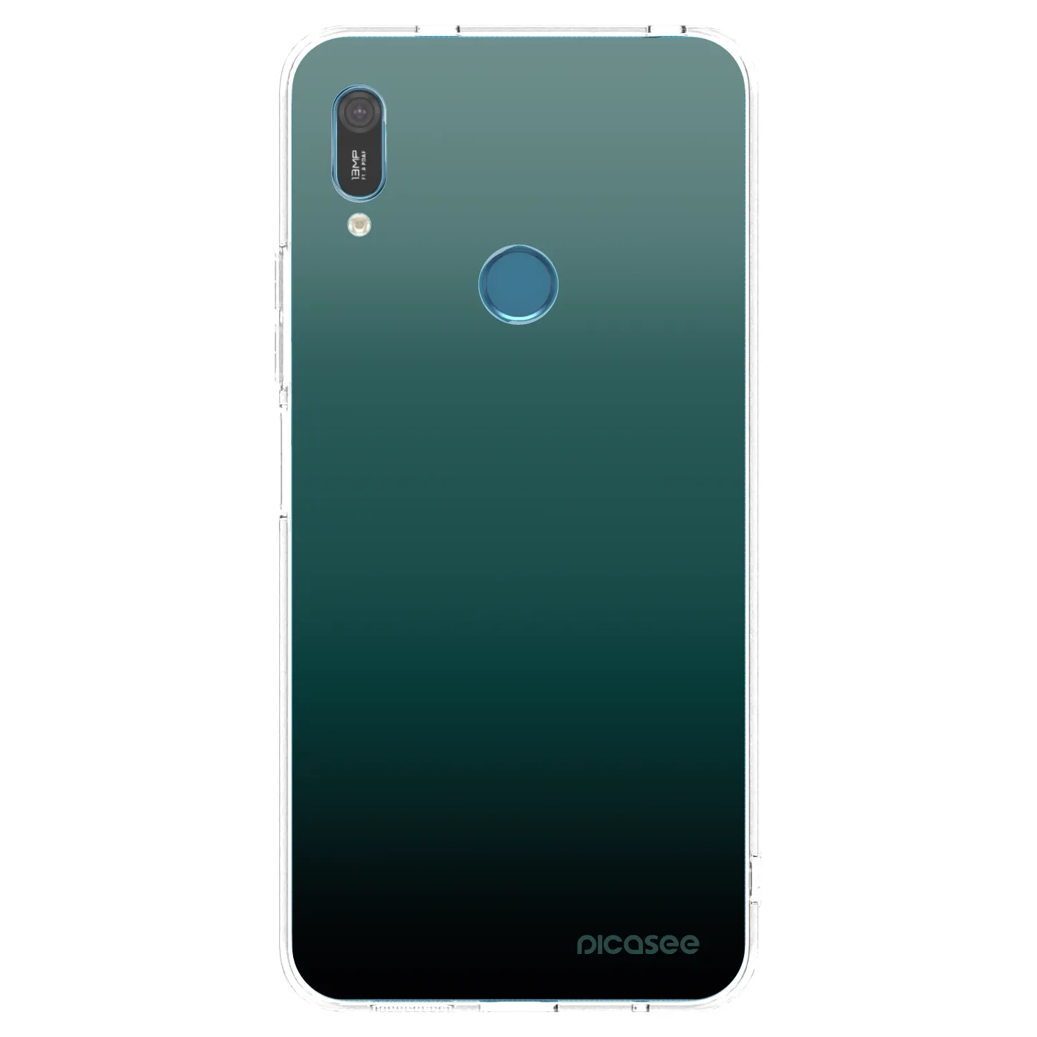 Picasee διαφανής θήκη σιλικόνης Huawei Y6 2019 - Verdant Fade