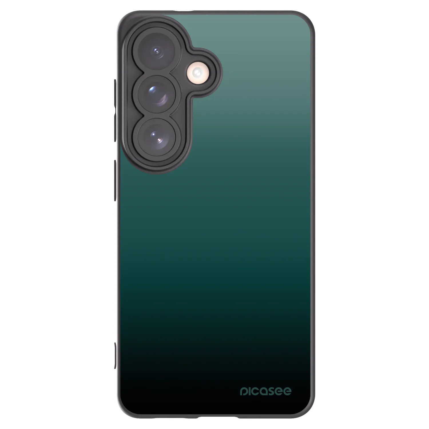 Picasee Μαύρη θήκη σιλικόνης για Samsung Galaxy S26 - Verdant Fade
