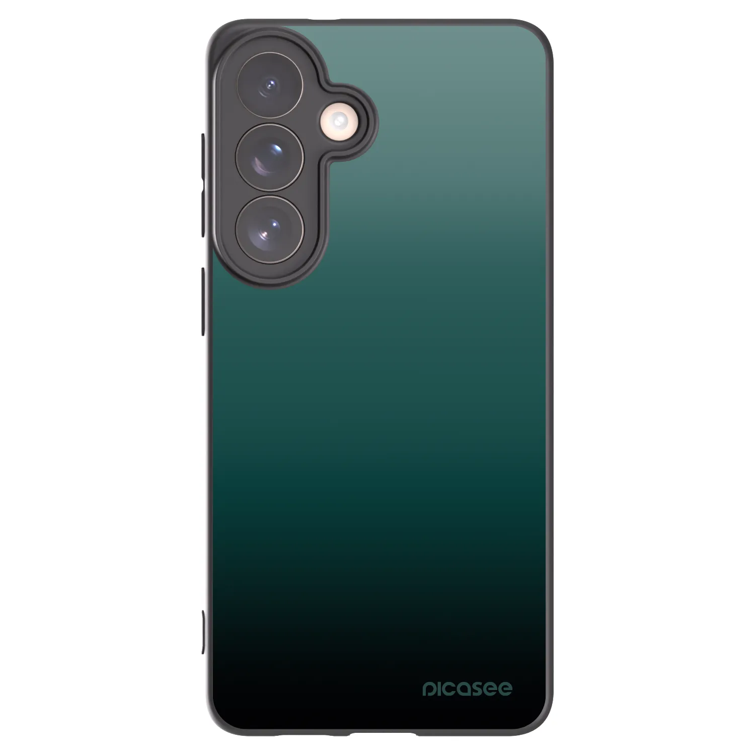 Picasee Μαύρη θήκη σιλικόνης για Samsung Galaxy S26+ - Verdant Fade