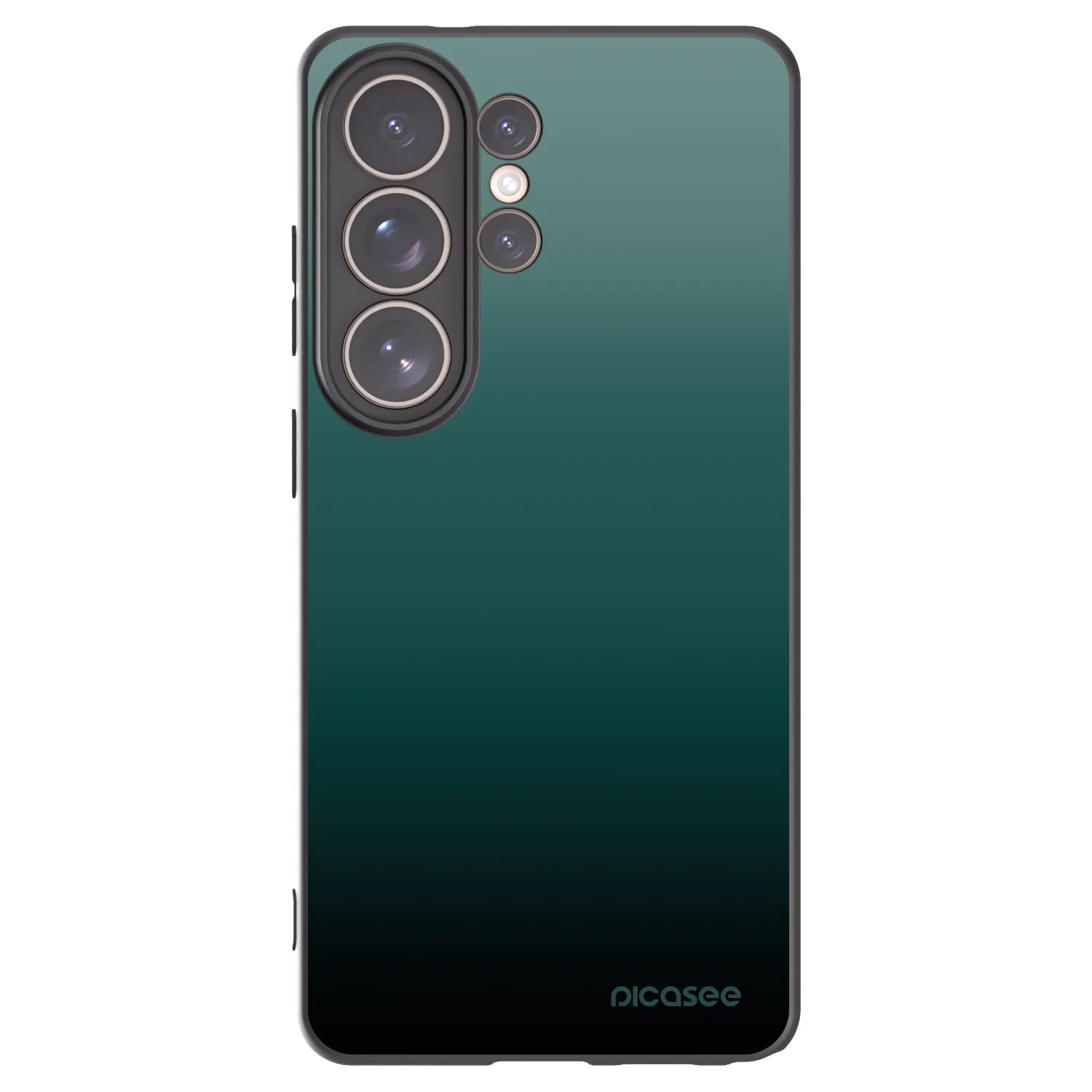 Picasee Μαύρη θήκη σιλικόνης για Samsung Galaxy S26 Ultra - Verdant Fade
