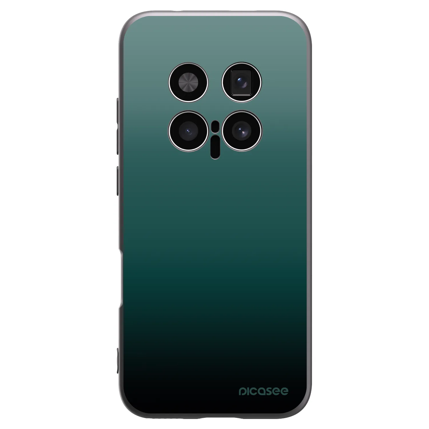 Picasee Μαύρη θήκη σιλικόνης για Honor Magic8 Pro 5G - Verdant Fade