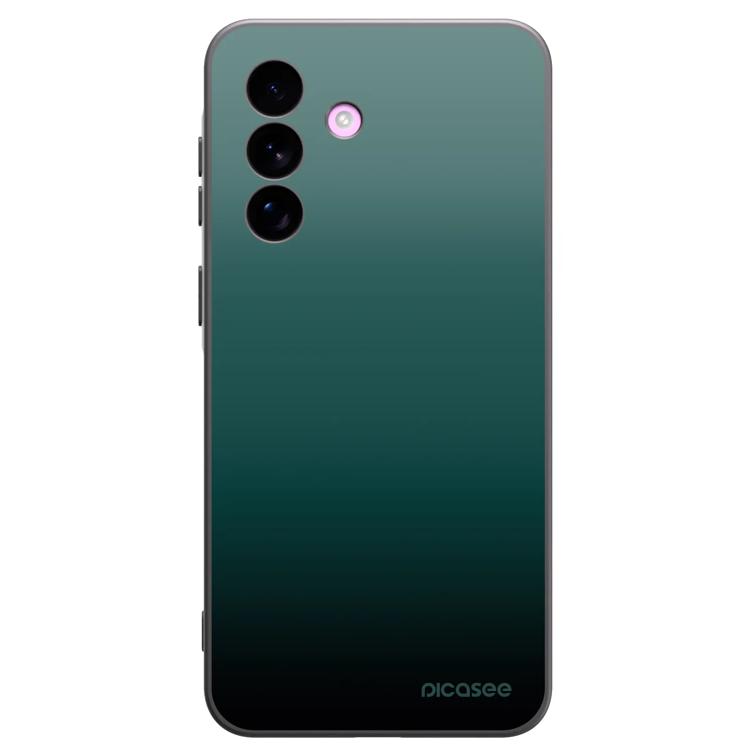Picasee Μαύρη θήκη σιλικόνης για Samsung Galaxy A57 5G - Verdant Fade